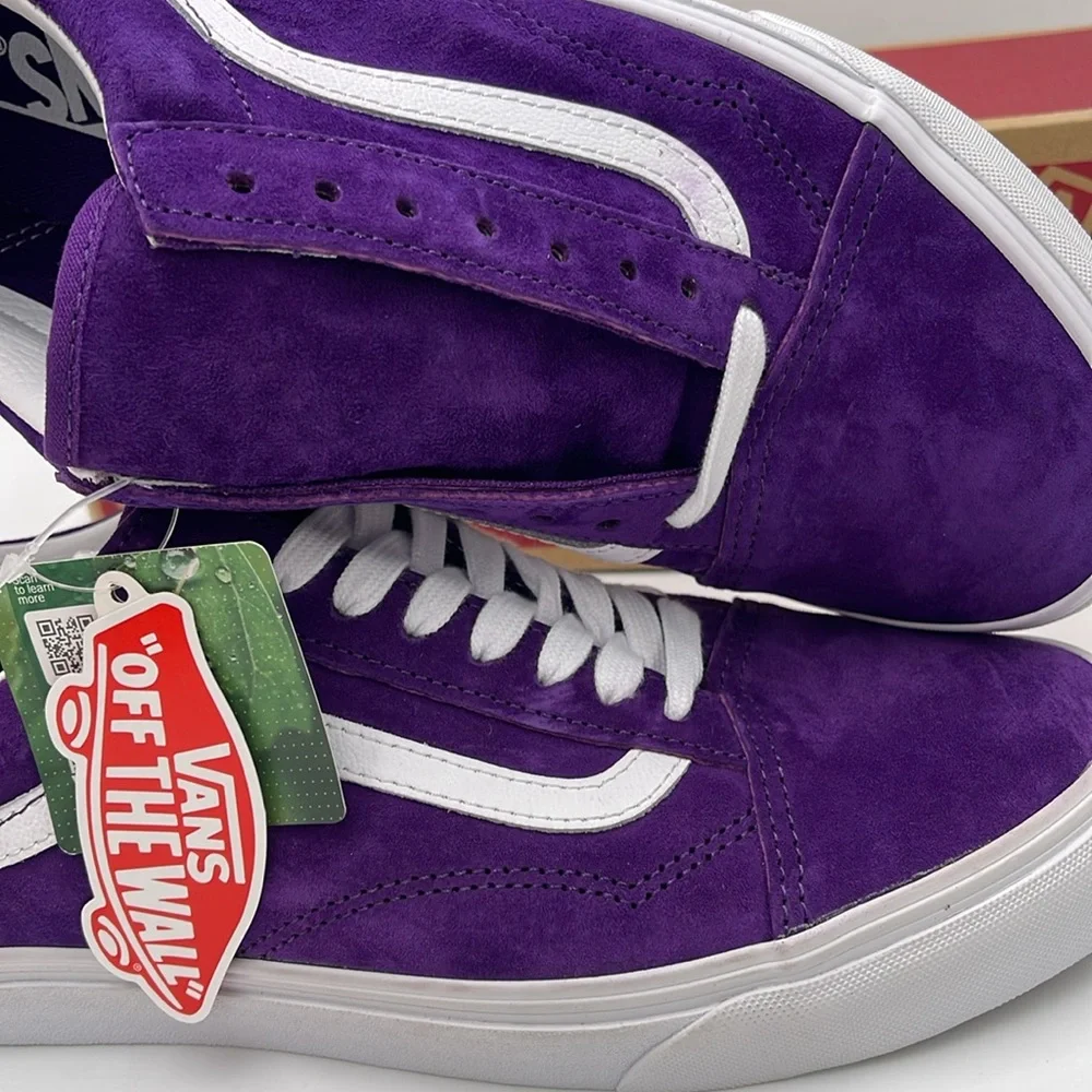 Vans Men's Purple Suede Sneakers Old Skool
Pig Suede Acai
VN0A4BW2BKE - Picture 14 of 16